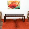 Christina - Leather Bench - Cognac / Dark Brown / Tan - Image 6