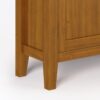 Redmond - Low Storage Cabinet - Light Golden Brown - Image 5