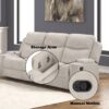 Galya - Motion Sofa - Light Gray - Image 8