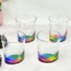 Halo - Oval Acrylic Glasses Drinking (Set of 4) Dof, Bpa Free Plastic Tumblers (12Oz) - Clear - Image 3