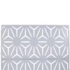 Outdoor & Indoor Metal Privacy Screen, Freestanding Decorative Panels For Deck, Balcony, Patio, Lawn, And Garden - White - Image 4