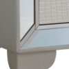 Contemporary Nightstand With Versatility - Silver Champagne - Image 2
