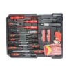 899 Piece Home Repair Tool Set With Rolling Plastic Toolbox, 4 Drawers, General Household Maintenance Kit For Garden, Homeowner, Handyman - Silver - Image 12
