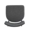 Retro Swivel Counter Stools (Set of 2) Counter Stools With Iron Frame, Sponge Cushion, Footrest, Suitable For Kitchen - Gray - Image 11