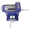 Heavy Duty Cross Slide Vise For Drill Press, 5", Steel Construction - Blue - Image 9