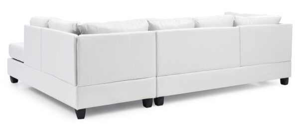 Malone - Sectional - White