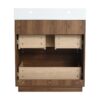 Modern Freestanding Bathroom Vanities With Single Sink Combo - Brown - Image 14