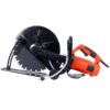 Electric 14" Cut Off Saw With Wet / Dry Functionality And Water Line Attachment Metal, 30" Length - Black - Image 9