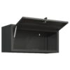 Heavy Duty, Metal Wall Mounted Tool Storage Cabinet Steel Metal Garage Storage Cabinet - Black / Gray - Image 10