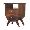 Split - Bedside Table - Chestnut - Image 6