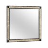 Lively - Full Bedroom Set With Glitter Detail And Padded Headboard - Black - Image 5