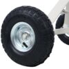 Trailer Dolly With Pneumatic Tires 600 Lb. Capacity Heavy Duty Steel - Gray - Image 7