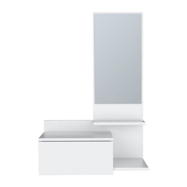 Lowell - Floating Hallway Cabinet For Living Room - White