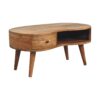 Wave Coffee Table - Oak - Image 6