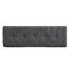 Shoe Storage Bench Entryway Shoe Cabinet Storage Ottoman With Padded Seat Cushion And Double Doors For Entryway, Hallway And Bedroom - Dark Gray - Image 19