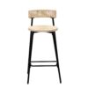 Boho Style Handwoven Paper Rope Counter Stools (Set of 2) - Creamy White - Image 6