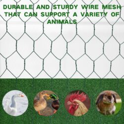 Outdoor Chicken Coop Metal Big Space - Silver Gray