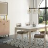 Expandable Dining Table - Vanilla White - Image 2