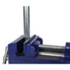 Heavy Duty 4" Cross Slide Vise, Drill Press Metal Milling X - Y, Blue Steel Benchtop Clamp - Blue - Image 8
