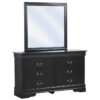 Traditional Dresser Elegant - Black - Image 4