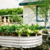 Heavy Duty, Galvanized Raised Garden Bed Kit For Vegetables Flowers & Herbs Rust Resistant - Silver - Image 9