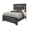 Shaker - Full Bed With LED Lighting And Tufted Headboard - Metallic Gray - Image 5