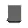 Heavy Duty, Metal Wall Mounted Tool Storage Cabinet Steel Metal Garage Storage Cabinet - Black / Gray - Image 20