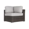 Luxurious Outdoor Resin Wicker Seating Set With Cushions - Brown Mix / Gray - Image 8
