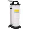 Manual Oil Extractor Pump 9L Capacity For Automotive Fluids - White / Black - Image 2