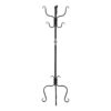 Coat Rack, Hall Tree, Free Standing, 8 Hooks, Entryway, Transitional - Black - Image 2