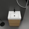 Modern Bathroom Vanities With Single Sink Combo - Oak - Image 6