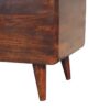 Curved Blanket Box - Chestnut - Image 4