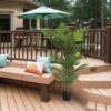 Artificial Areca Palm Plant 160 Cm Tall Faux Tropical Dypsis Lutescens Tree Indoor Outdoor Decor - Green - Image 6