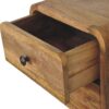 Mini Curve Floating Bedside - Oak - Image 2