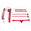 Drywall Panel Lifter Drywall Panel Hoist Jack Lifter Jack Rolling Caster Panel Hoist 11Ft - Red - Image 8