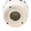 Elegant Glazed Ceramic Drum Stool Indoor / Outdoor Side Table Accent Garden Stool - White - Image 15