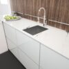 14" Undermount Stainless Steel Kitchen Sink 16 Gauge 9" Deep Single Bowl - Brushed Nickel - Image 4