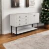 Server With Metal Base - White - Image 2
