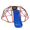 Innovative Dome Climber With Slide And Climbing Stones - Blue / Red - Image 9