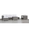 Weather Resistant 9 Piece Wicker Seating Group With Premium Cushions - Gray Mix - Image 5