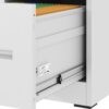 Premium 4 Drawer File Cabinet With Lock Metal Vertical Design For Office And Home, A4 Legal / Letter Size, Steel Construction - Gunmetal Black - Image 11