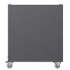 Sturdy Metal Tool Storage Cabinet With Wheels Durable Garage, Office & Home Organizer Steel - White - Image 16