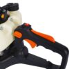 26Cc Gas Powered Hedge Trimmer With Double Sided Blade And Recoil Start - Orange - Image 6