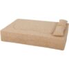 2 In 1 Convertible Sofa Bed, Full Size Folding Loveseat Couch With Soft Teddy Fabric, Floor Sofa Mattress With 2 Pillows, Space Saving Futon For Small Living Room, Dorm - Apricot - Image 12