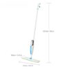 Superfine Fiber Washable Mat Spray Mop With 300Ml Reusable Bottle For Various Floors - Blue - Image 3