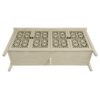 Hollowed Out Cabinet With 4 Doors, American Furniture, Suitable For Bedroom, Living Room, Study - Natural - Image 11