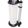 Manual Oil Extractor Pump 9L Capacity For Automotive Fluids - White / Black - Image 10