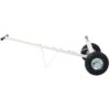 Trailer Dolly With Pneumatic Tires 600 Lb. Capacity Heavy Duty Steel - Gray - Image 4