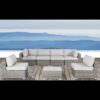 6 Piece Rattan Wicker Patio Set With Cushions, All Weather - Gray Mix - Image 10