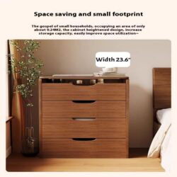 3 In 1 Vanity Desk With Flip Top Mirror, Compact Makeup Table With Glass Top And 3 Drawers For Bedroom - Walnut